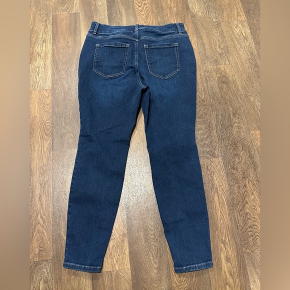 Lane Bryant Tighter Tummy Fit High-Rise Skinny Jean Indigo Dark Wash Size 14 - Picture 6 of 11